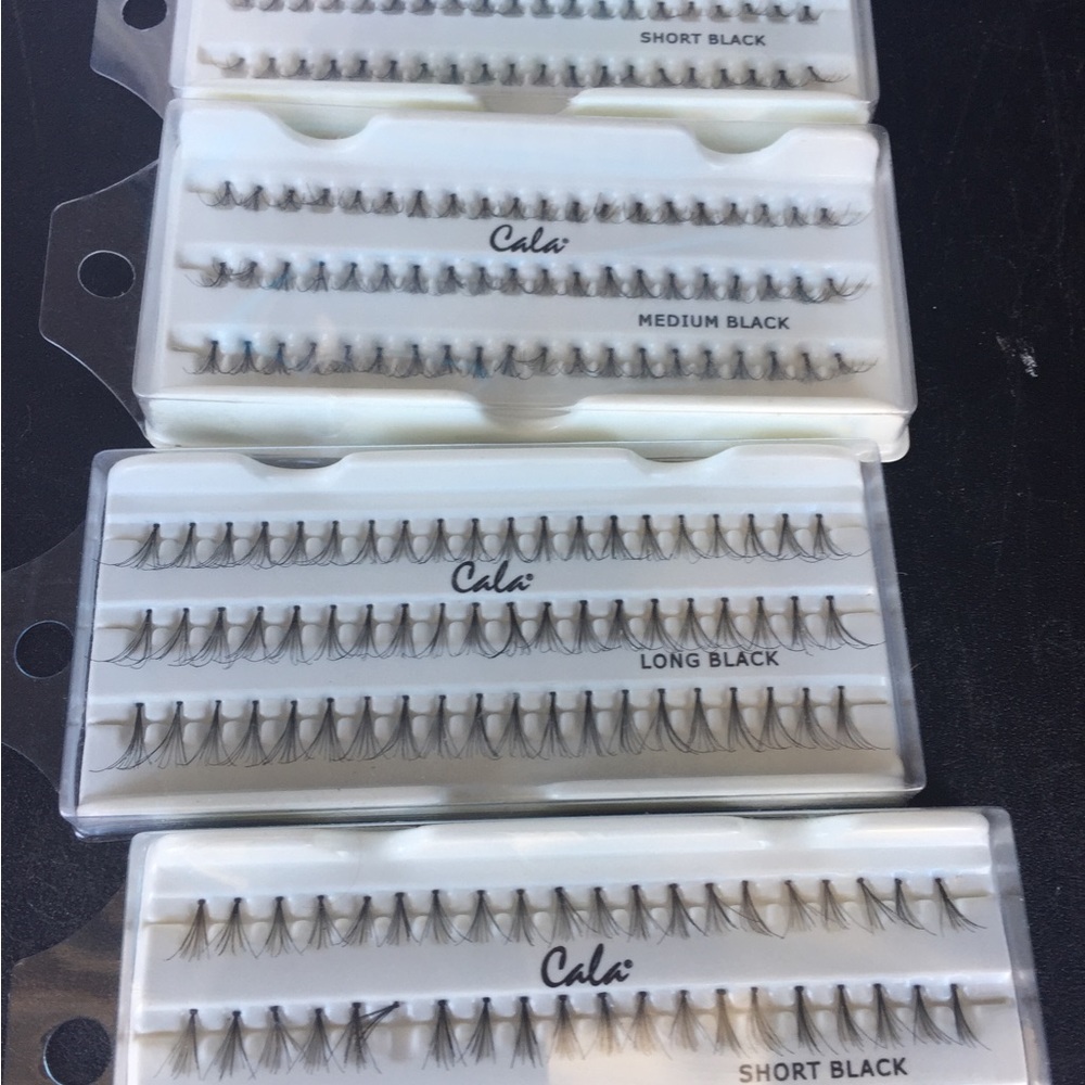6pc individual eyelashes All lengths available